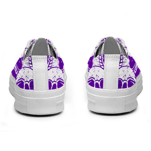 Resalta tu estilo con las zapatillas bajas de lona Skeleton para hombre y mujer