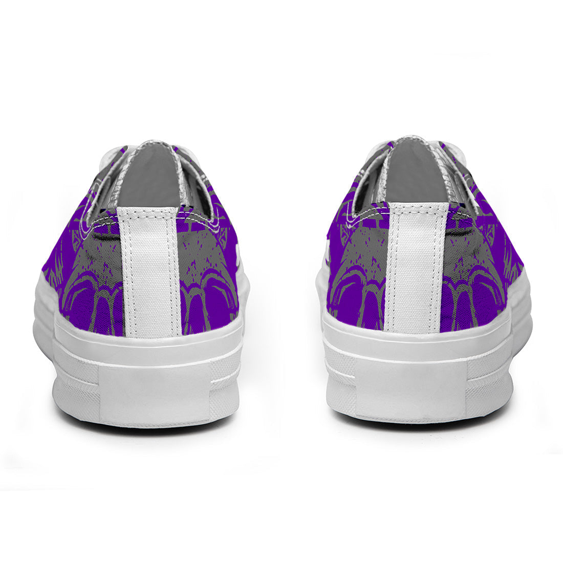 Resalta tu estilo con las zapatillas bajas de lona Skeleton para hombre y mujer