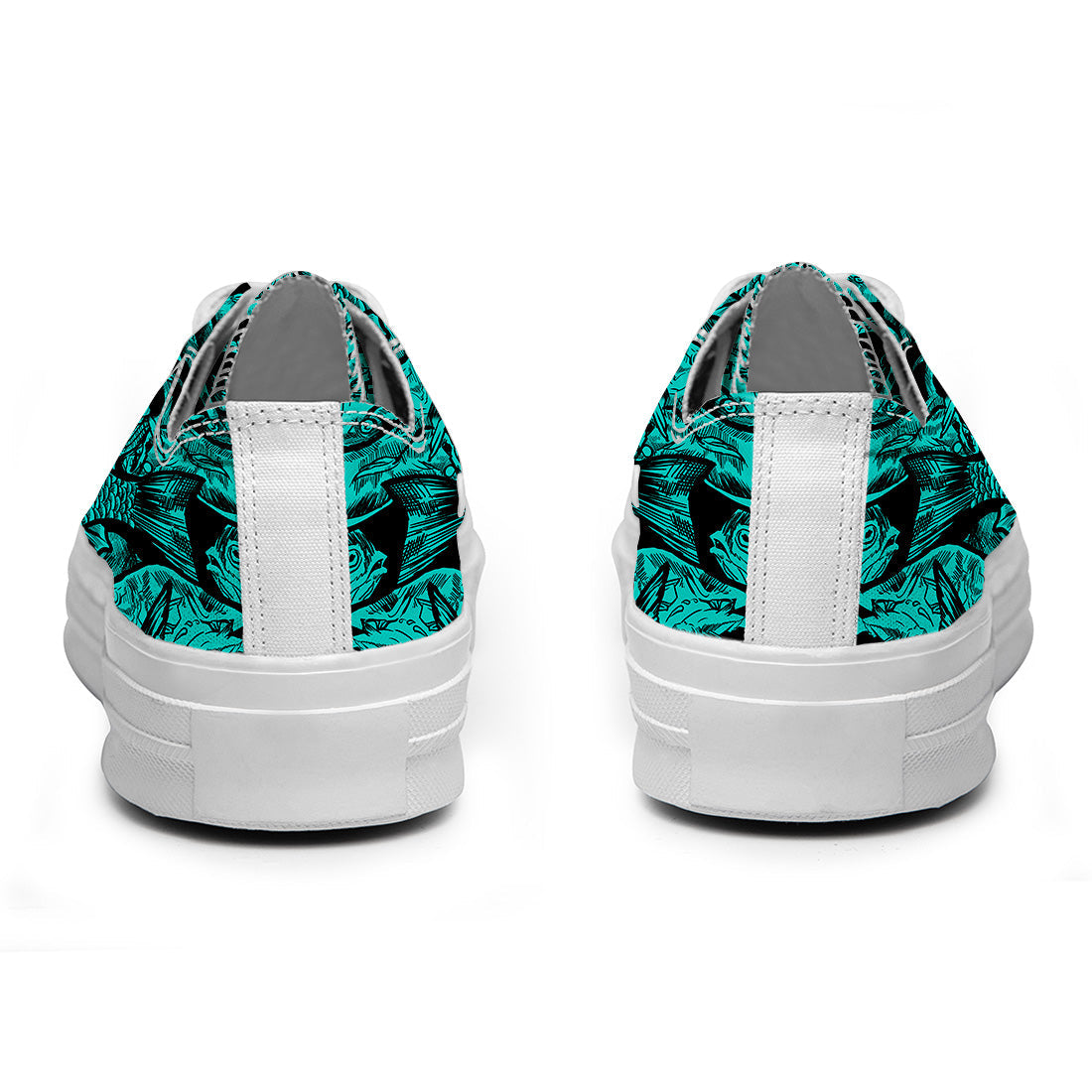 Resalta tu estilo con las zapatillas bajas de lona Fish para hombre y mujer