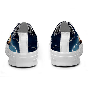 Realza tu estilo con zapatillas bajas de lona para hombre y mujer