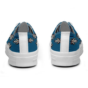 Resalta tu estilo con las zapatillas bajas de lona Lion para hombre y mujer