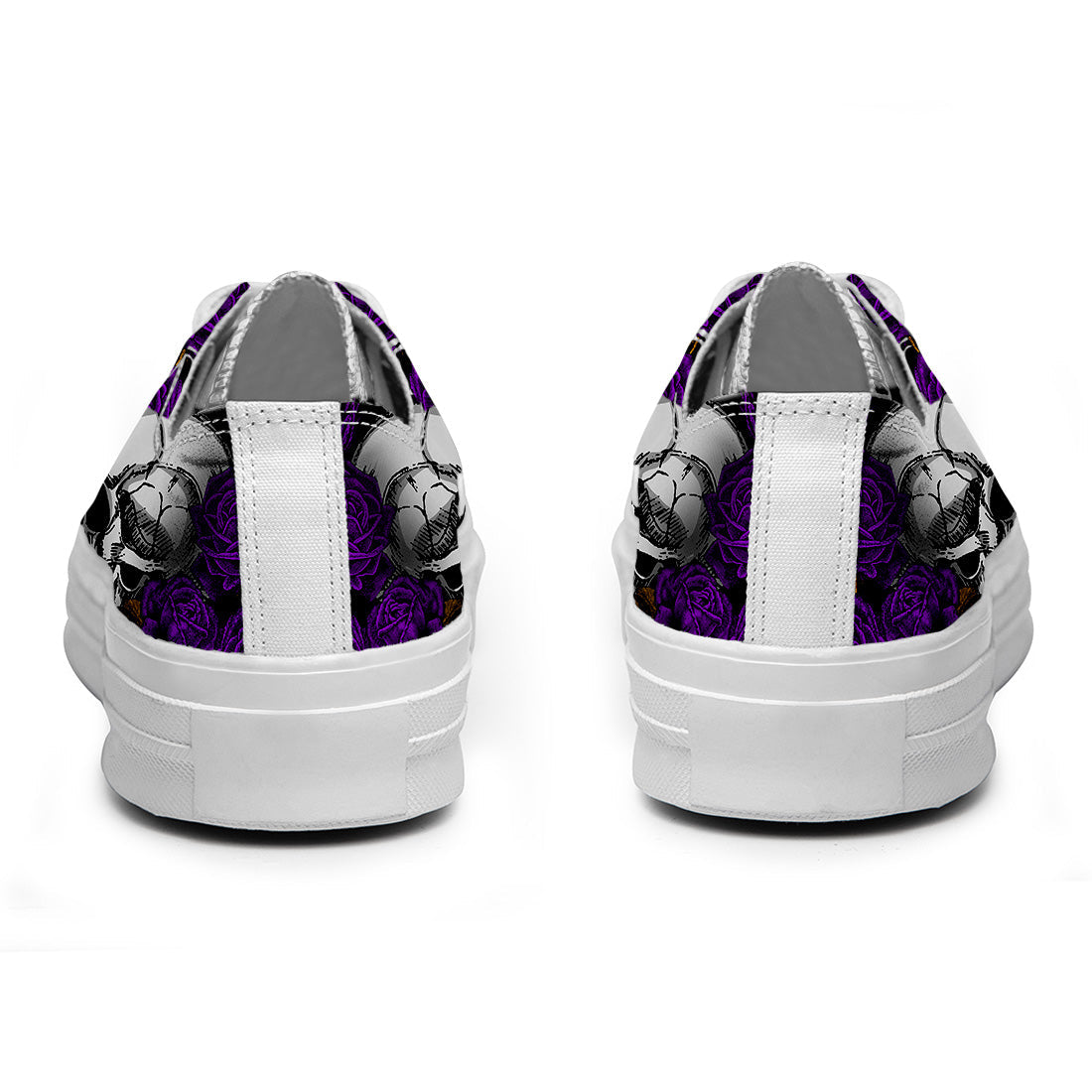 Resalta tu estilo con las zapatillas bajas de lona Skeleton para hombre y mujer