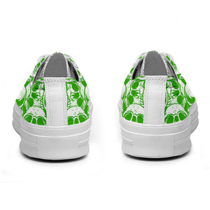 Resalta tu estilo con las zapatillas bajas de lona Skeleton para hombre y mujer