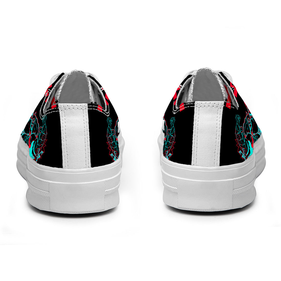 Realza tu estilo con las zapatillas bajas de lona Shark para hombre y mujer