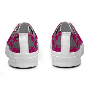 Resalta tu estilo con las zapatillas bajas de lona Skeleton para hombre y mujer
