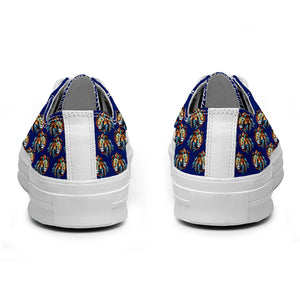 Resalta tu estilo con las zapatillas bajas de lona Lion para hombre y mujer