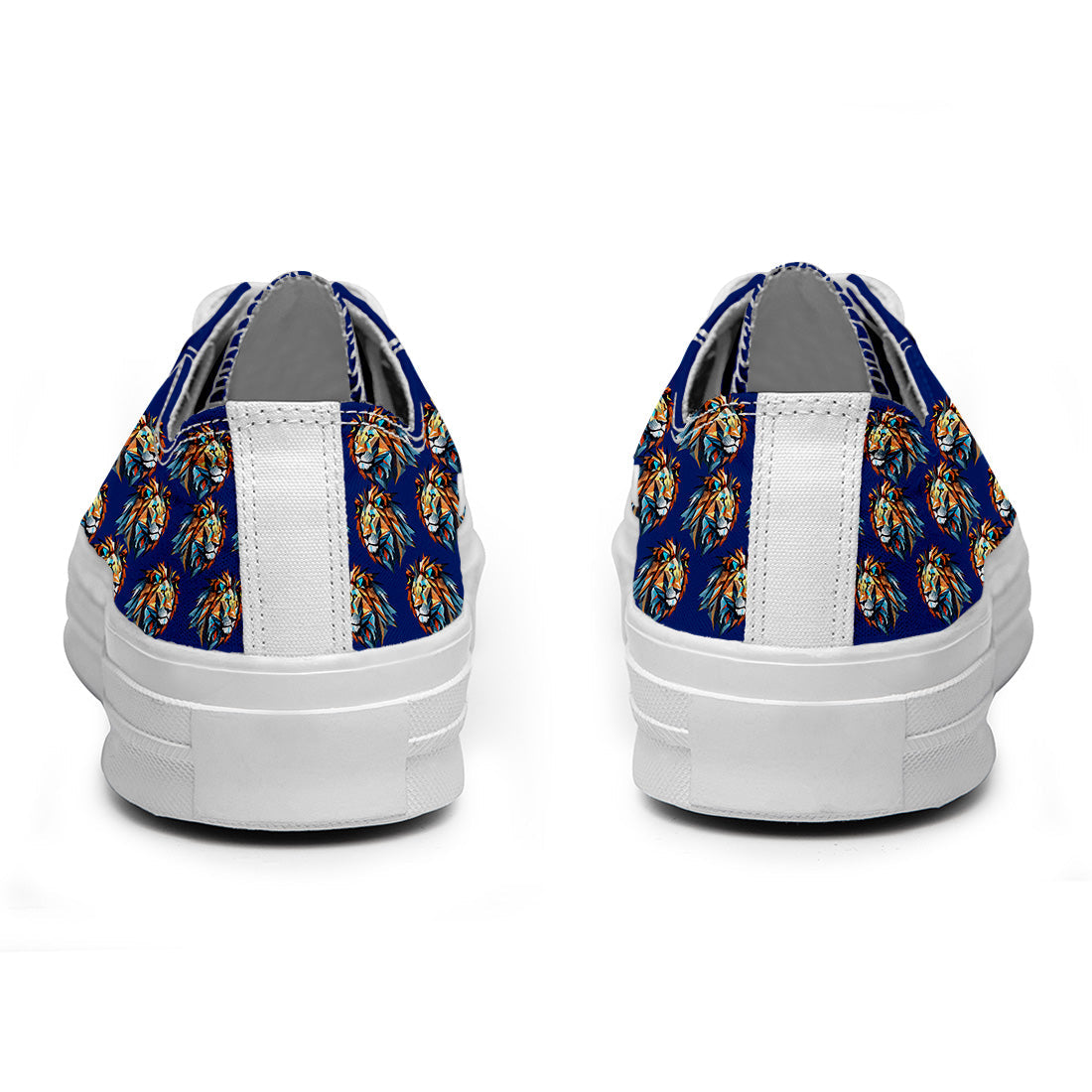 Resalta tu estilo con las zapatillas bajas de lona Lion para hombre y mujer
