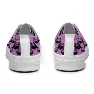 Realza tu estilo con las zapatillas bajas de lona Wolf para hombre y mujer