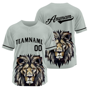 Uniformes de béisbol personalizados de alta calidad para adultos y niños & optimizados para el rendimiento (color gris)