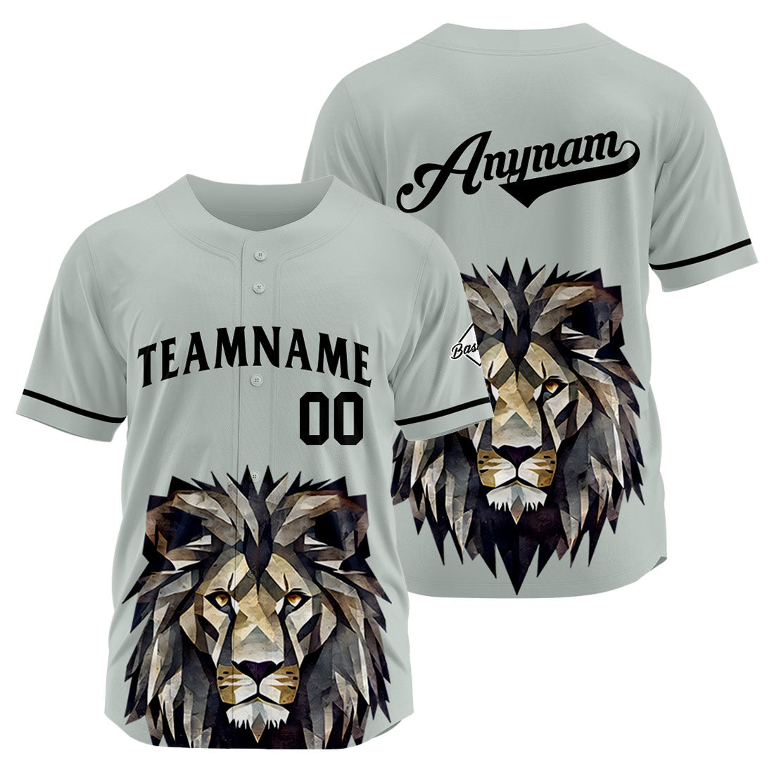 Uniformes de béisbol personalizados de alta calidad para adultos y niños & optimizados para el rendimiento (color gris)