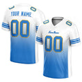 custom authentic gradient fashion football jersey white-light blue