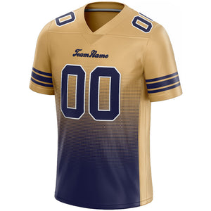 custom authentic gradient fashion football jersey navy-gold