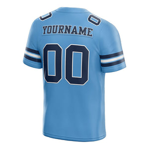 customized authentic football jersey black yellow -white mesh