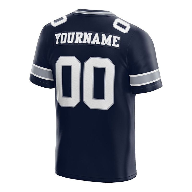 customized  authentic football jersey orange white-black mesh