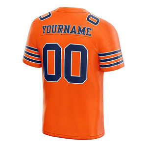 customized  authentic football jersey white gray-black mesh