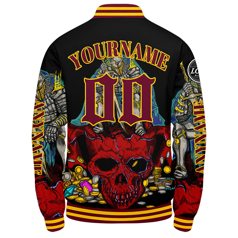 Chaquetas universitarias rojas personalizadas para hombres & mujeres y jóvenes & Chaquetas Letterman personalizadas