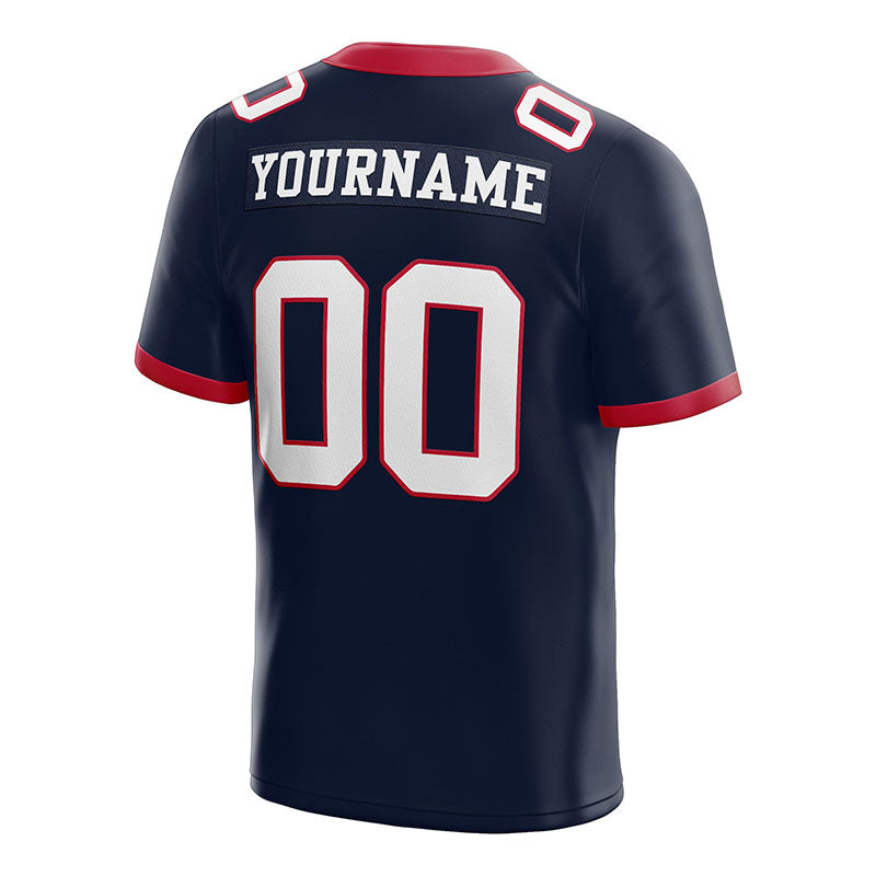 customized authentic football jersey old gold purple-white mesh