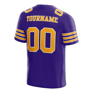customized  authentic football jersey black red-yellow mesh