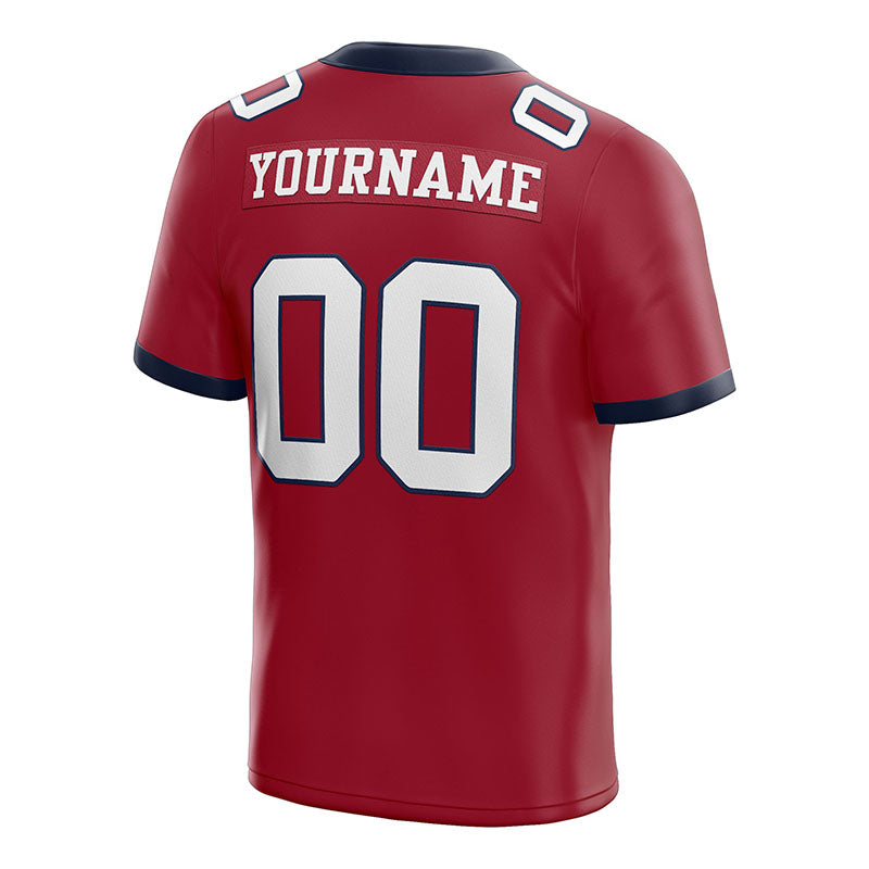 customized authentic football jersey white purple-black  mesh
