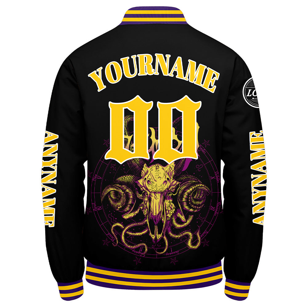Chaquetas universitarias amarillas personalizadas para hombres & mujeres y jóvenes & Chaquetas Letterman personalizadas