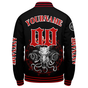 Chaquetas universitarias rojas personalizadas para hombres & mujeres y jóvenes & Chaquetas Letterman personalizadas