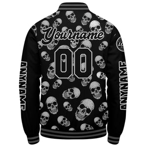 Chaquetas universitarias grises personalizadas para hombres & mujeres y jóvenes & Chaquetas Letterman personalizadas