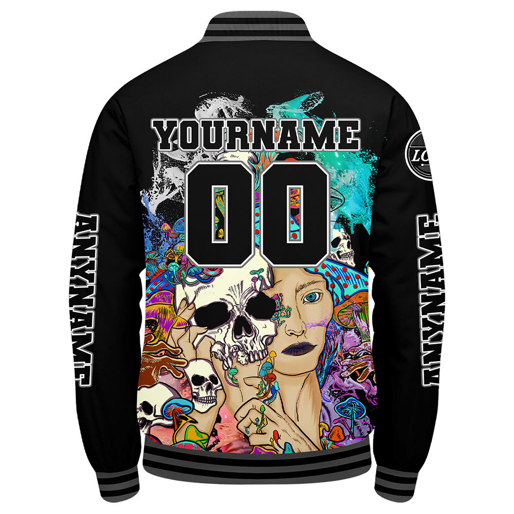 Chaquetas universitarias grises personalizadas para hombres & mujeres y jóvenes & Chaquetas Letterman personalizadas