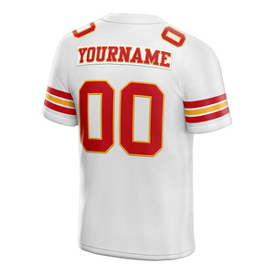 customized  authentic football jersey aqua orange-white mesh