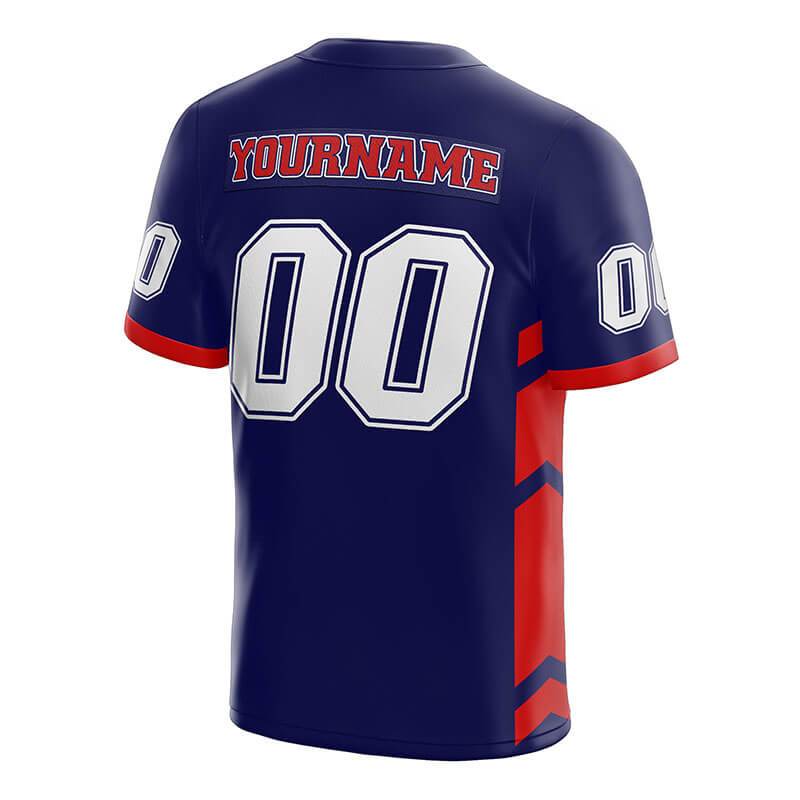 custom authentic football jersey black-yellow-white