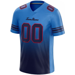 custom authentic gradient fashion football jersey light blue-navy