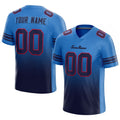 custom authentic gradient fashion football jersey light blue-navy