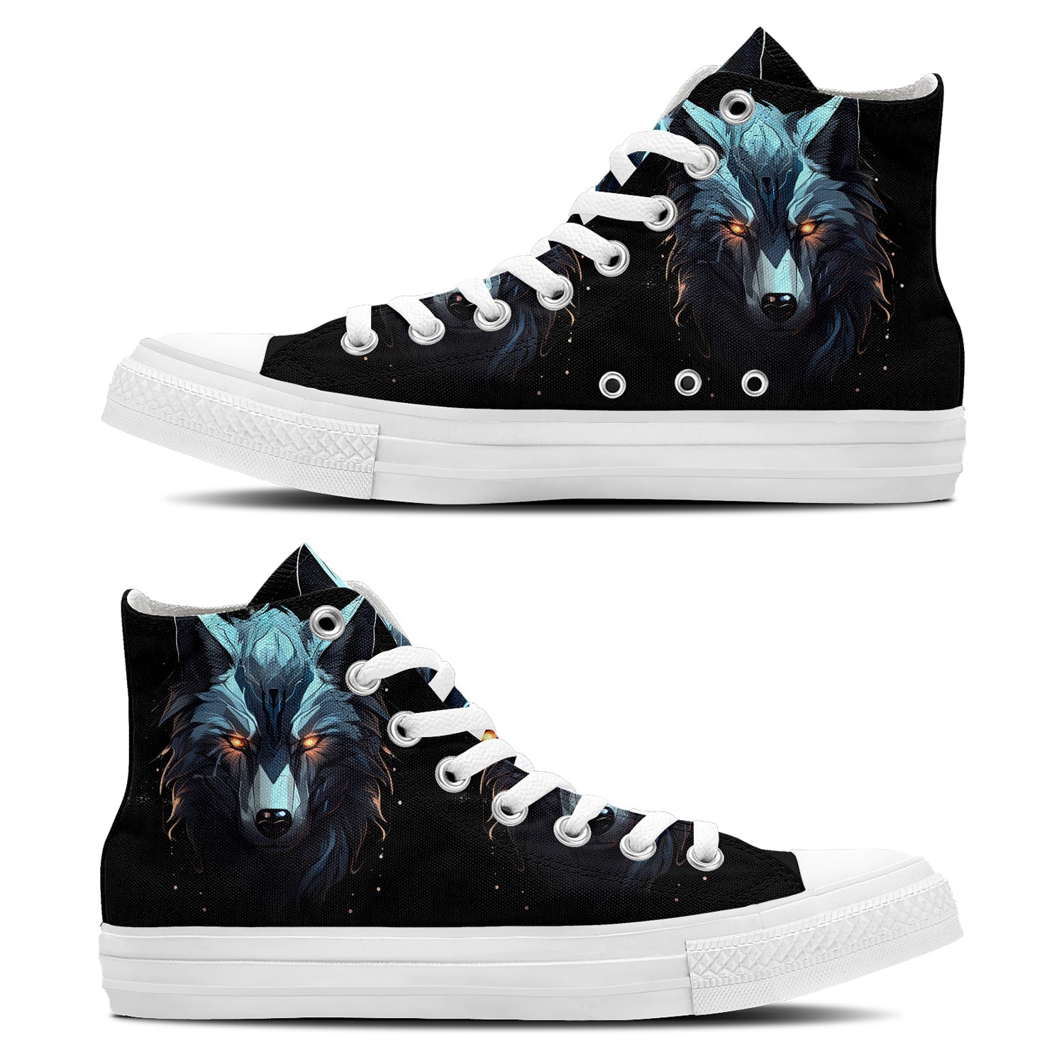 Realza tu estilo con las zapatillas de lona de media caña Fox para hombre y mujer