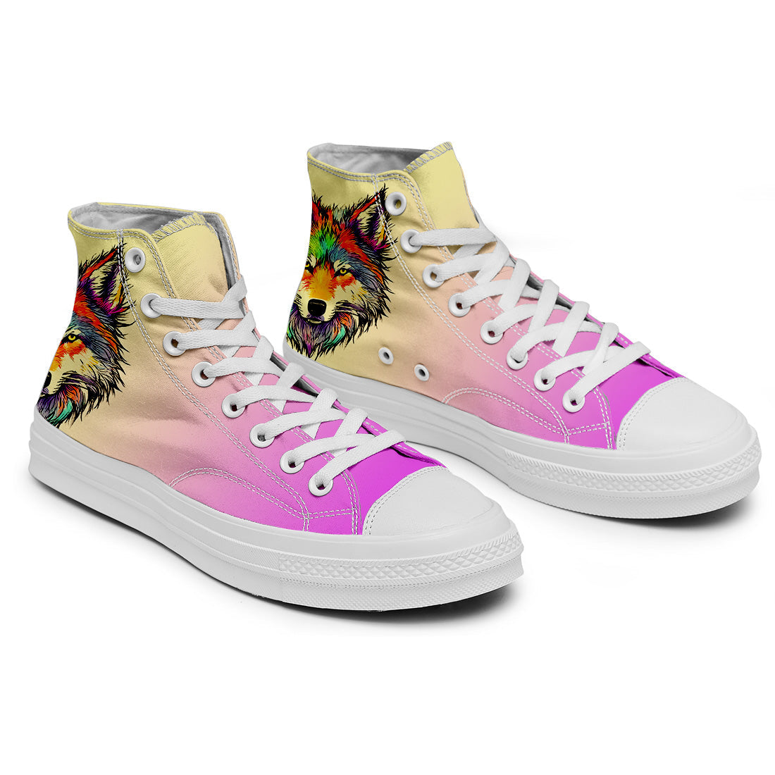 Realza tu estilo con zapatillas de lona de media caña para hombre y mujer