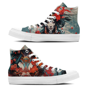 zapatos de lona de inspiración vintage china