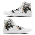 Resalta tu estilo con las zapatillas de lona de media caña para hombre y mujer Lion