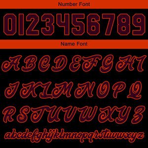 Chaqueta universitaria personalizada estilo Letterman para hombres-mujeres y jóvenes-color granate-negro y naranja