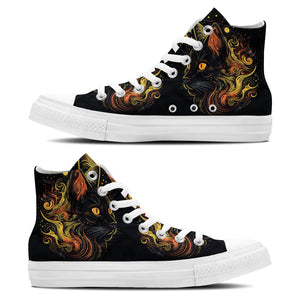 Resalta tu estilo con las zapatillas de lona de media caña para hombre y mujer Cat