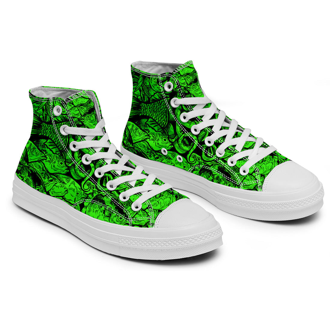 Realza tu estilo con zapatillas de lona de media caña para hombre y mujer