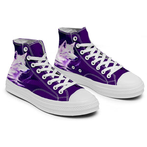 Realza tu estilo con zapatillas de lona de media caña para hombre y mujer
