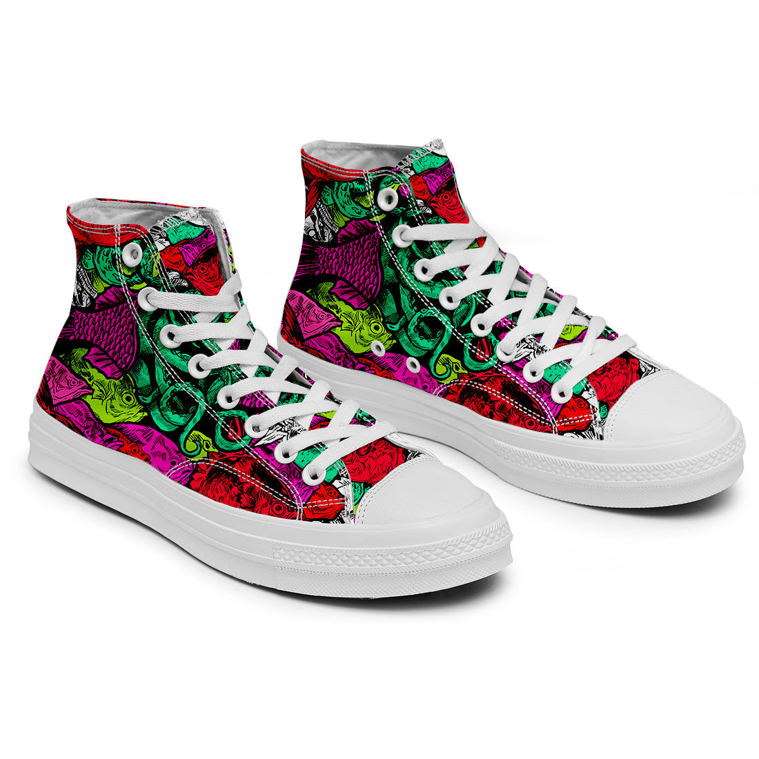 Realza tu estilo con zapatillas de lona de media caña para hombre y mujer