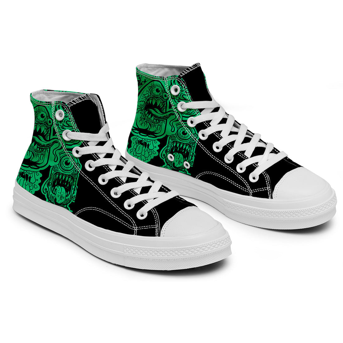 Realza tu estilo con zapatillas de lona de media caña para hombre y mujer