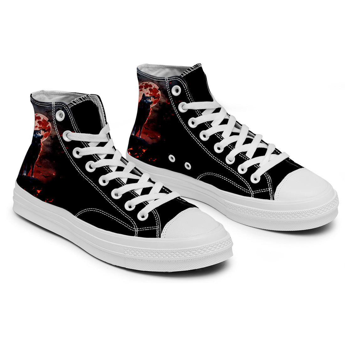 Realza tu estilo con zapatillas de lona de media caña para hombre y mujer