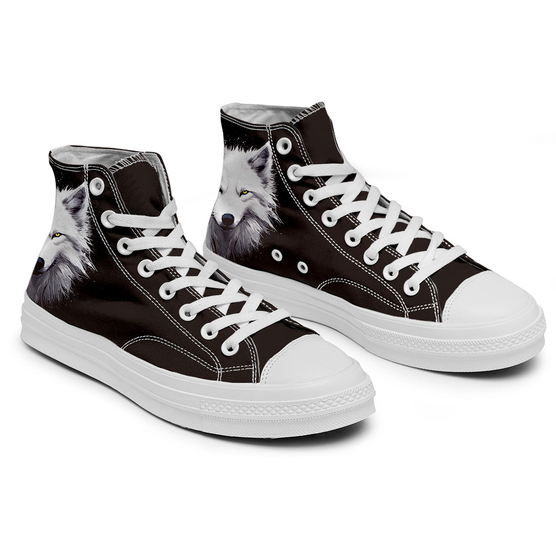 Realza tu estilo con zapatillas de lona de media caña para hombre y mujer