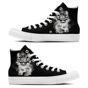 Resalta tu estilo con las zapatillas de lona de media caña para hombre y mujer Lion