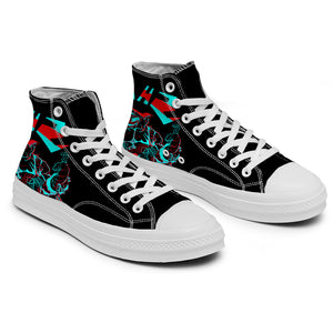 Resalta tu estilo con las zapatillas de lona de media caña Shake para hombre y mujer