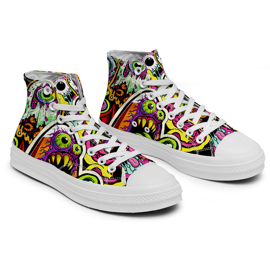Realza tu estilo con zapatillas de lona de media caña para hombre y mujer