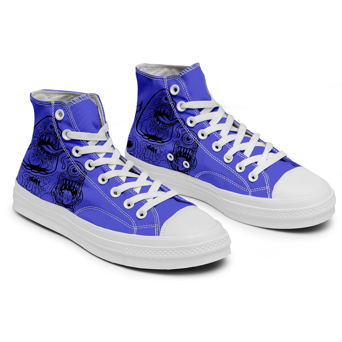 Realza tu estilo con zapatillas de lona de media caña para hombre y mujer