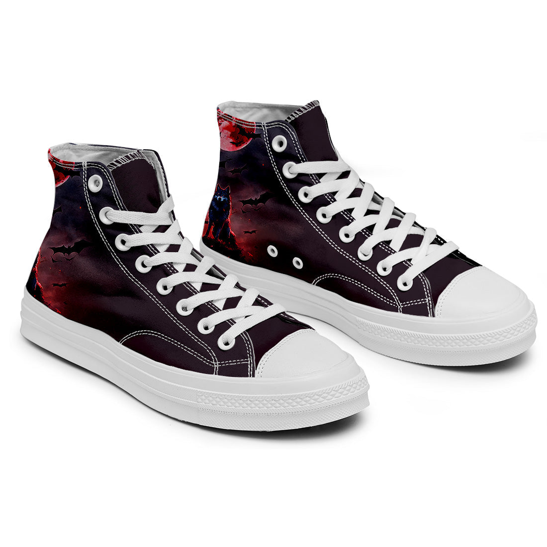 Realza tu estilo con zapatillas de lona de media caña para hombre y mujer