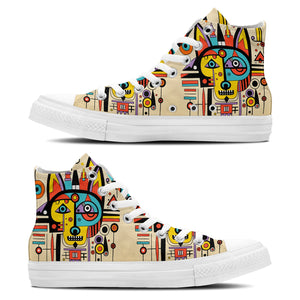 Realza tu estilo con las zapatillas de lona de media caña Fox para hombre y mujer