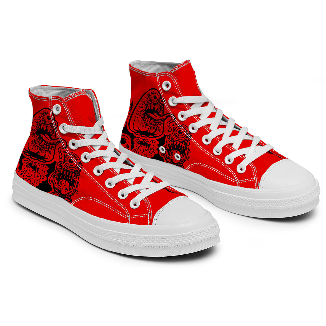 Realza tu estilo con zapatillas de lona de media caña para hombre y mujer